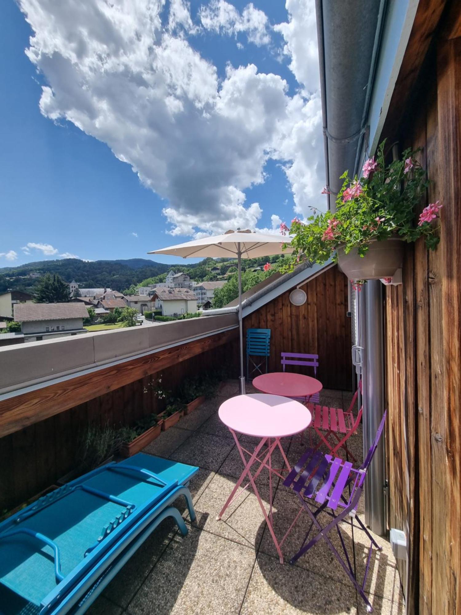 Apartamento Vue Magique Sallanches Exterior foto